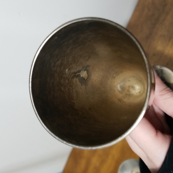 Vintage Silver Plated Champagne Flutes - Picture 6 of 8